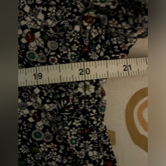 Denim & Flower Ricky Singh Mens Short Sleeve Floral Woven Button Down Shirt Sz M - Picture 8 of 8